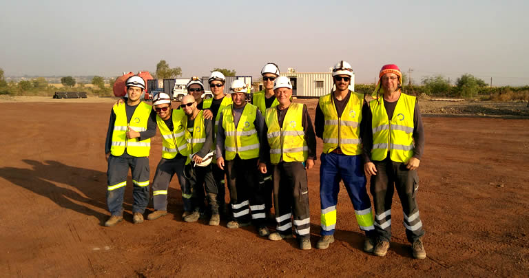 Soutien technique au fermette eólienne de Bannur, Inde