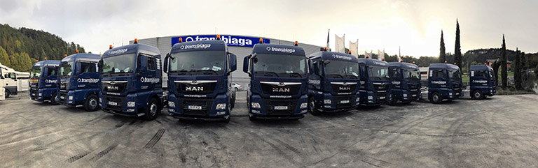 Renewal of the fleet of tractor heads of transbiaga